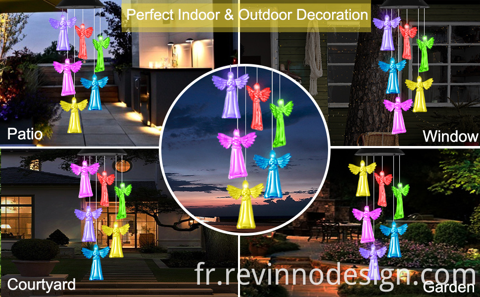 angel memorial wind chimes